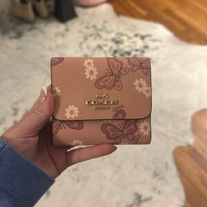 Coach butterfly wallet